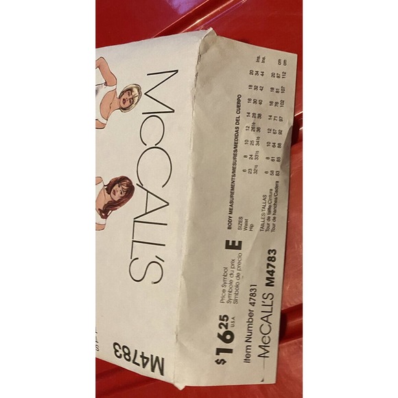 McCall's M4783 Flared Skirts w Close-Fitting Yoke Sz 6-12 Sewing Pattern - Picture 2 of 8